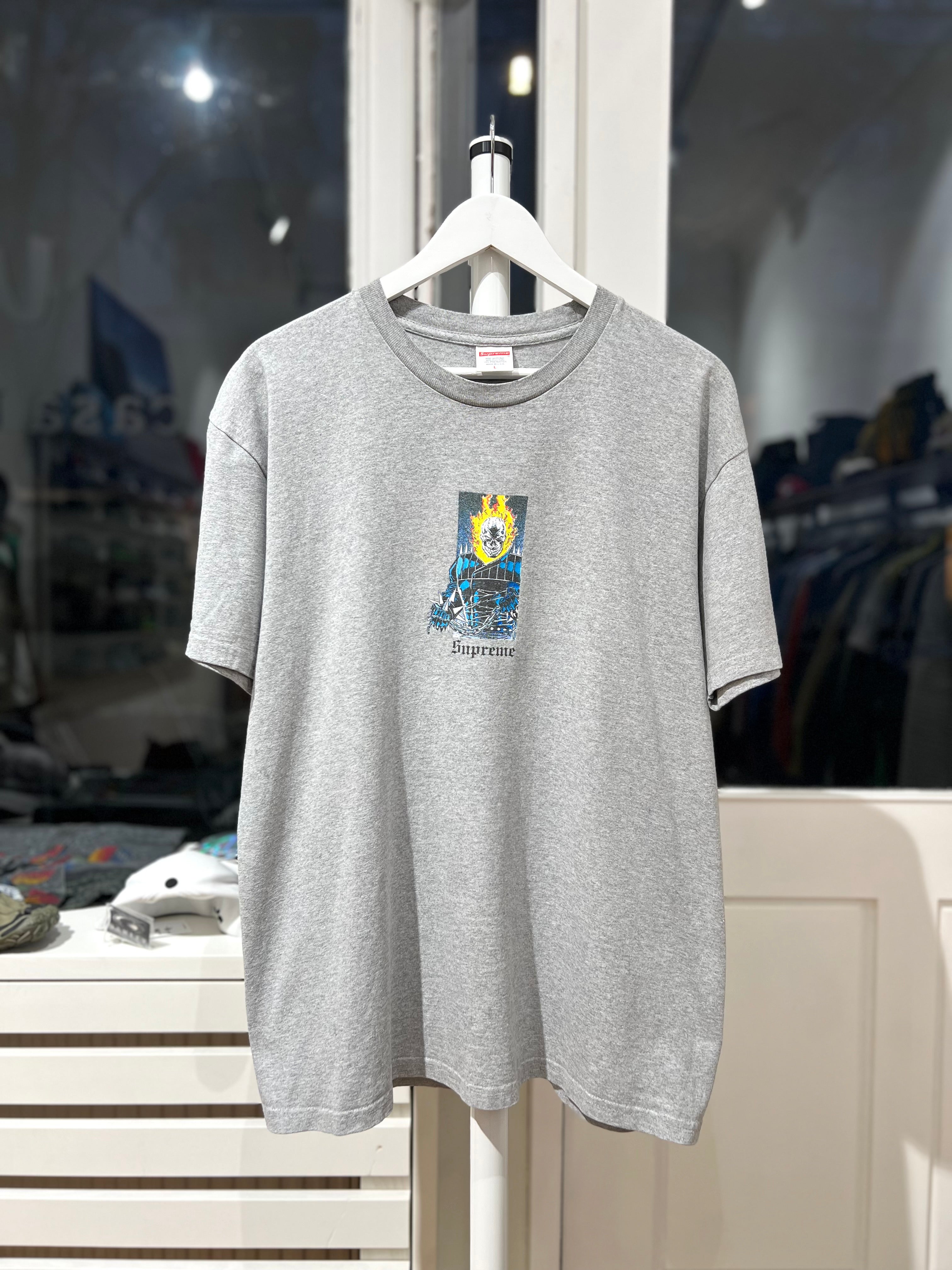 Supreme × Marvel – Ghost Rider T-Shirt (2019)