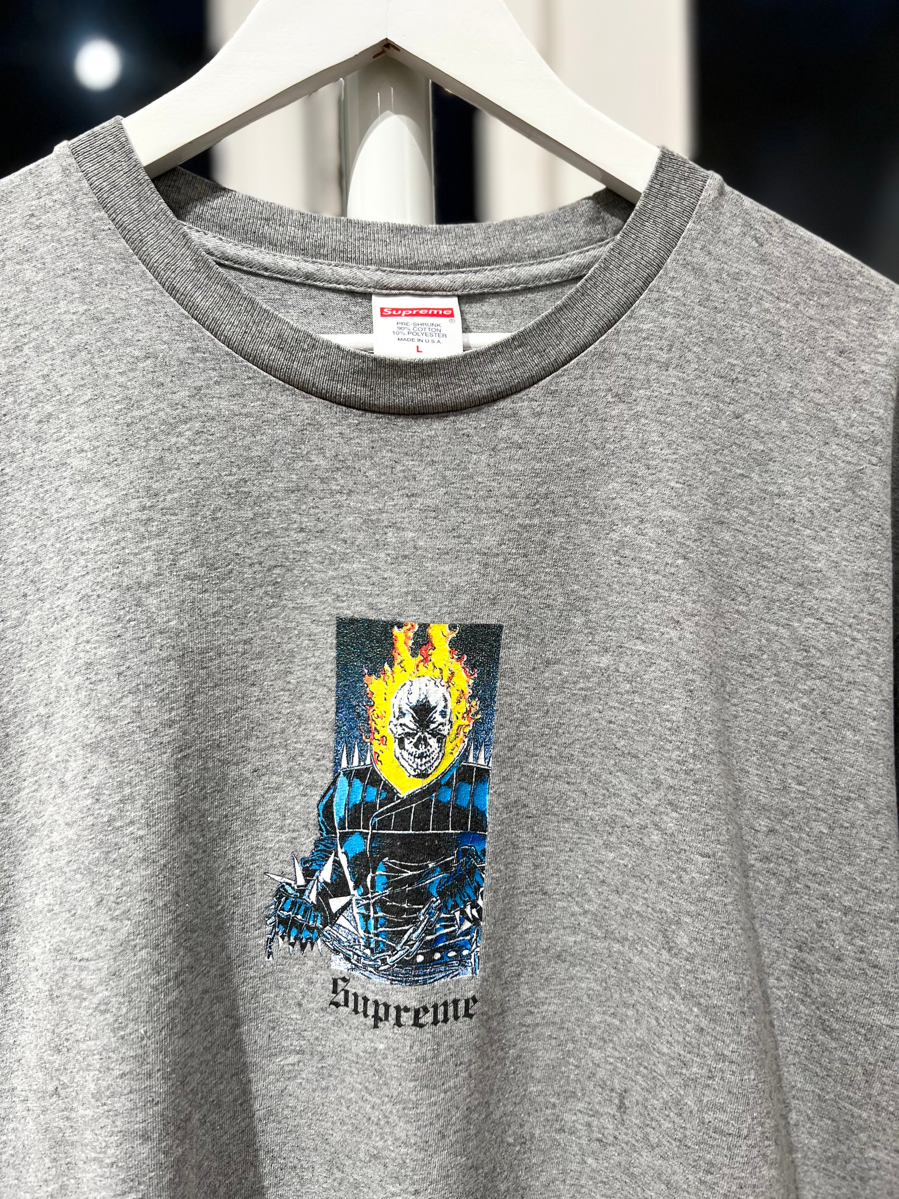 Supreme × Marvel – Ghost Rider T-Shirt (2019)