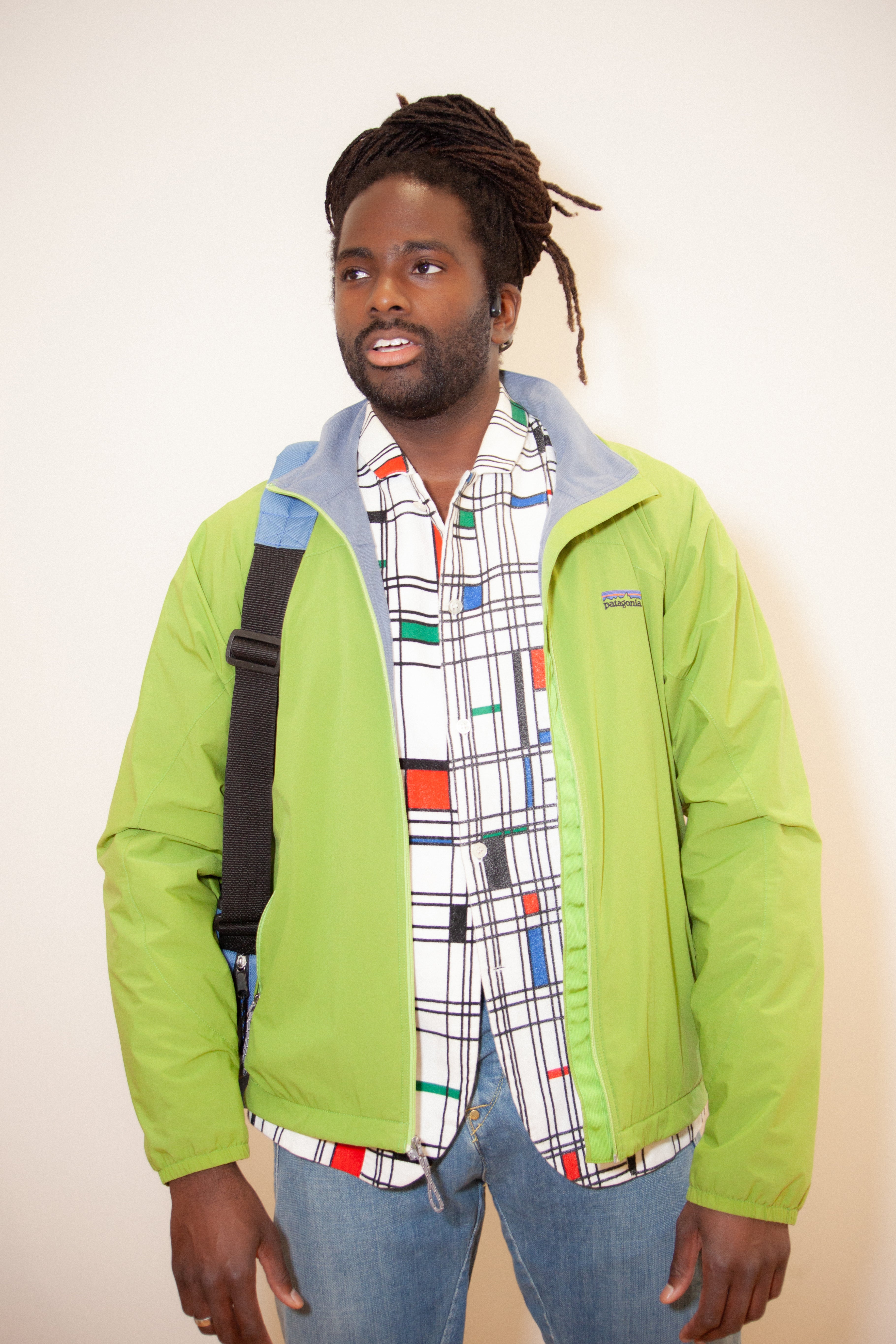 00s Patagonia Lightweight Nylon Shell Jacket – M