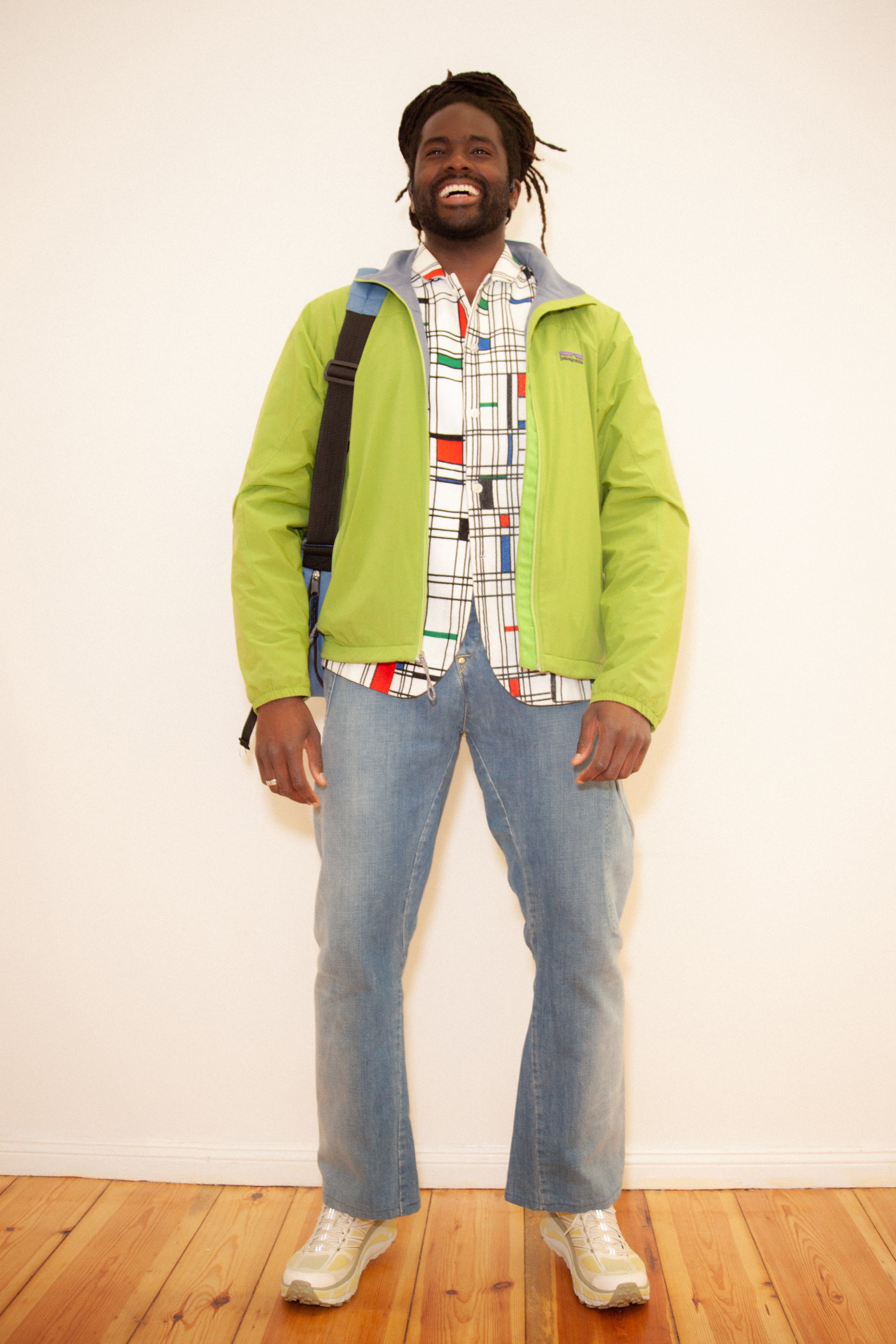 00s Patagonia Lightweight Nylon Shell Jacket – M