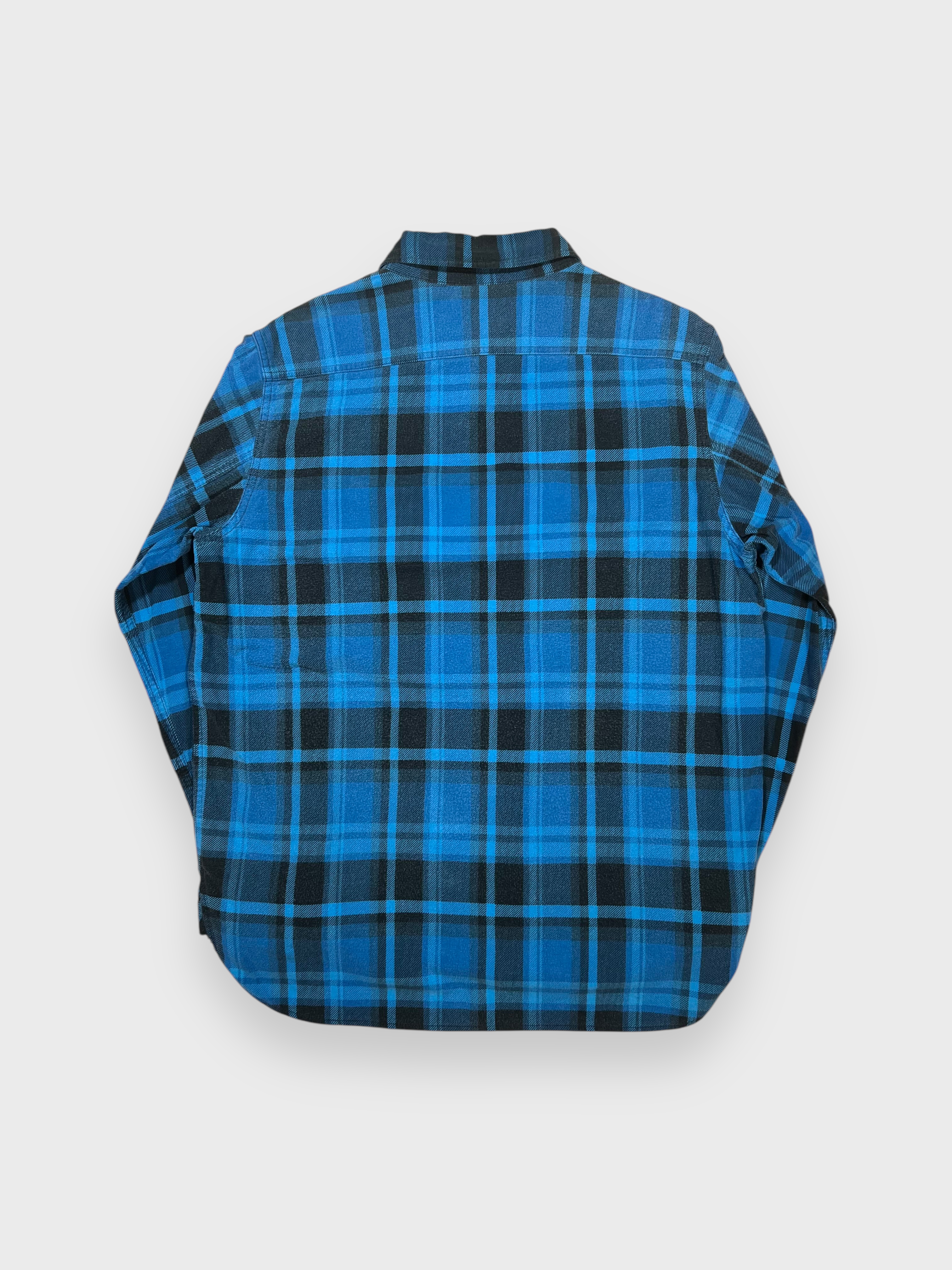 90s A BATHING APE FLANNEL SHIRT / L