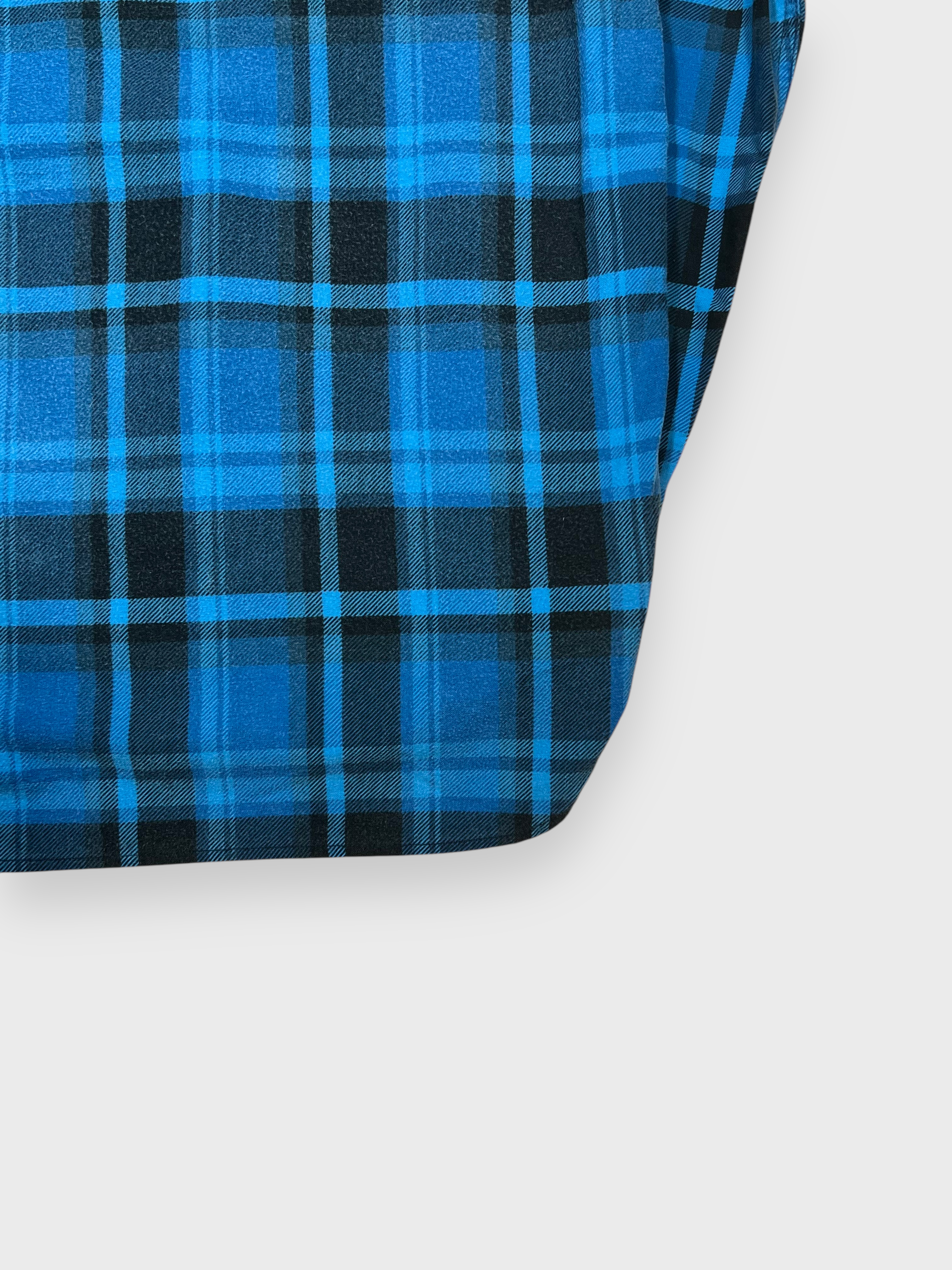 90s A BATHING APE FLANNEL SHIRT / L