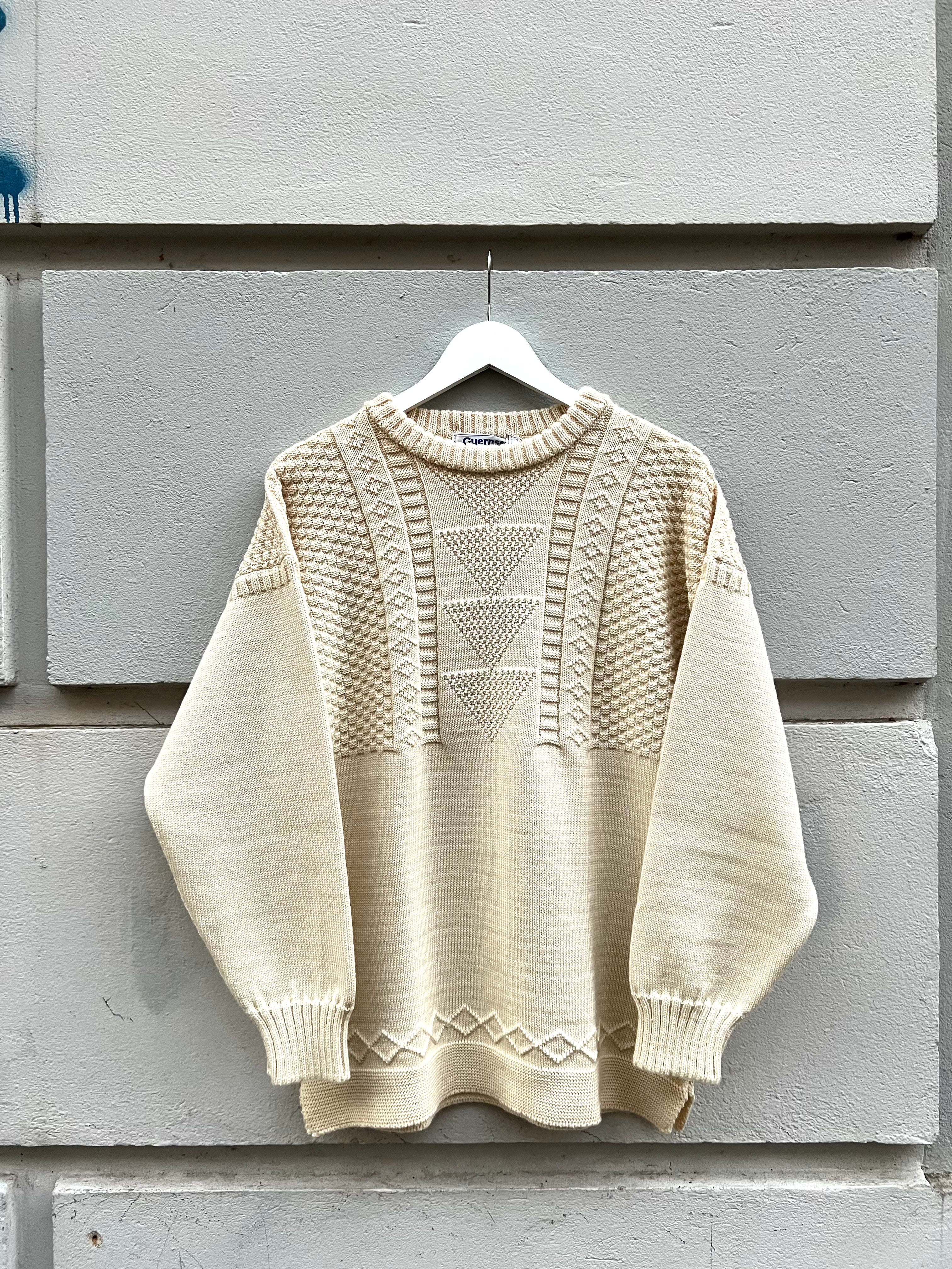 Guernsey Knit Sweater – Deadstock (1980s)