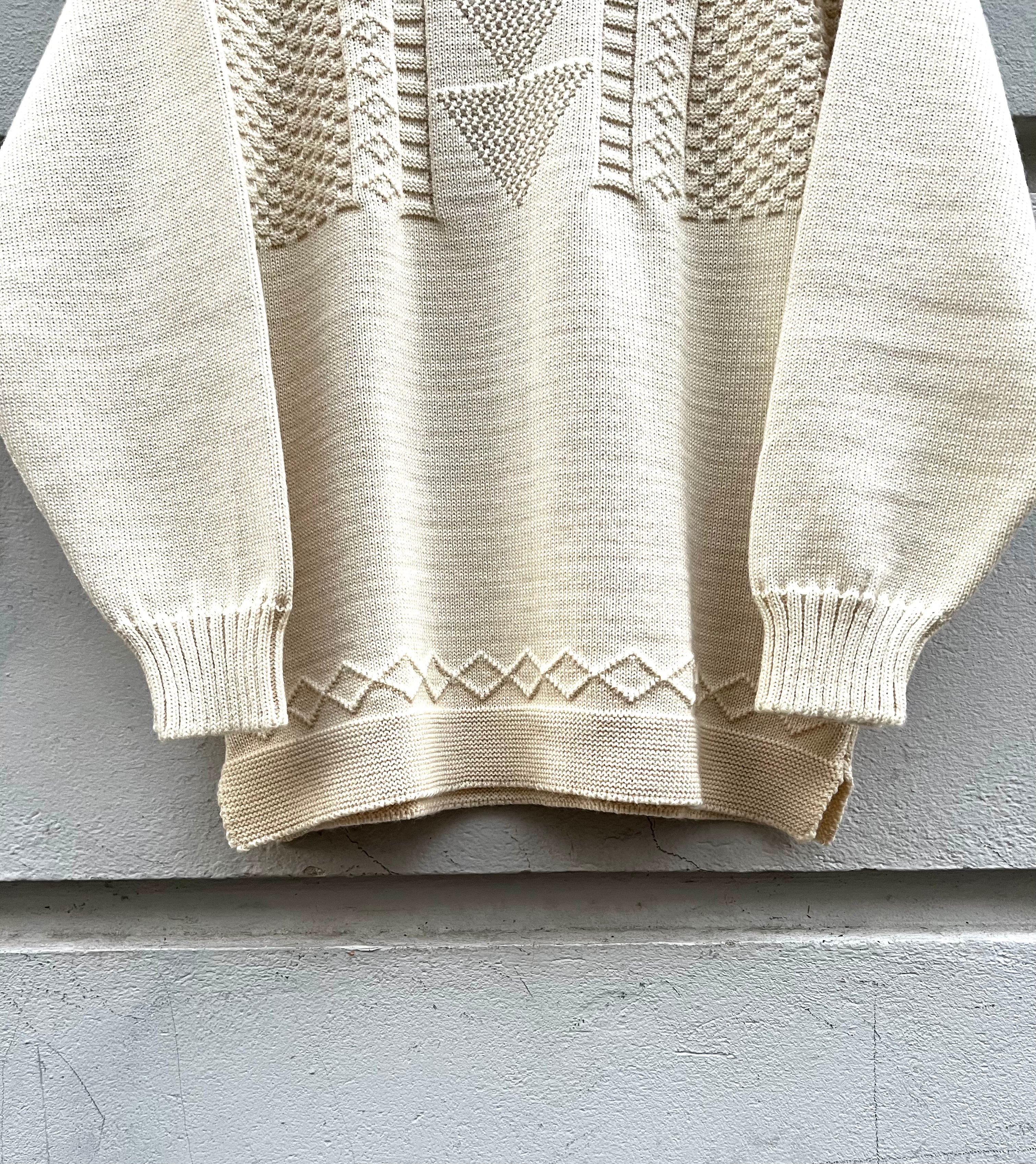 Guernsey Knit Sweater – Deadstock (1980s)