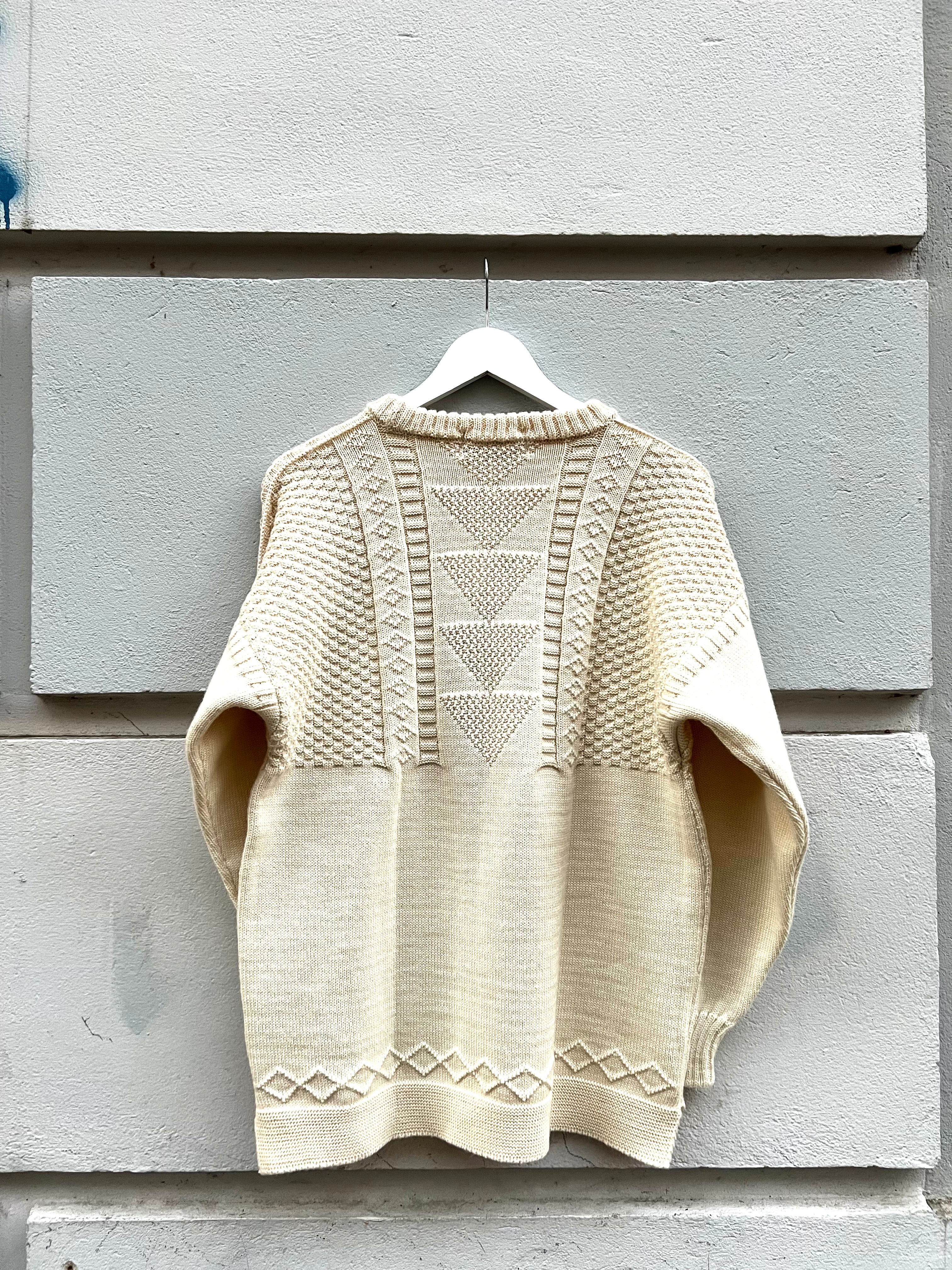 Guernsey Knit Sweater – Deadstock (1980s)